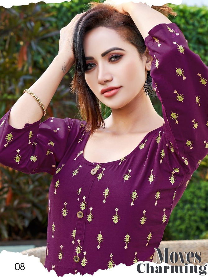 Katrina Hirwa 01-10 Anarkali Kurtis Catalog